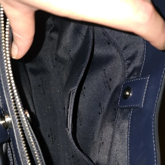 Kate Spade Navy and Light Blue Shoulder Bag - Picture 4 of 7